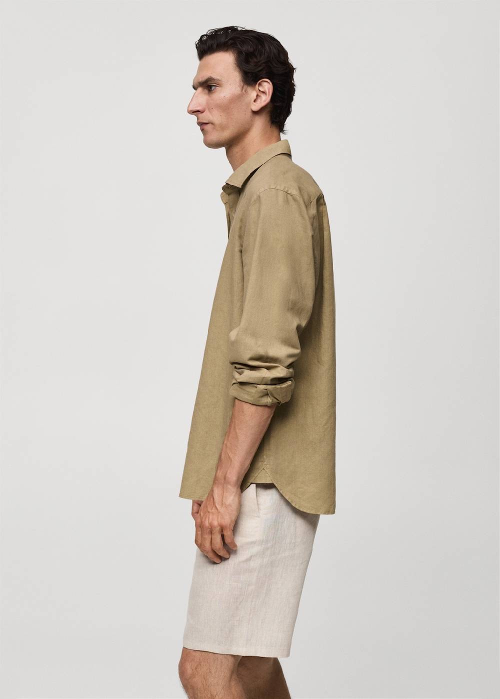 Mango Classic Fit-Leinenhemd Bis zu 55% Rabatt
