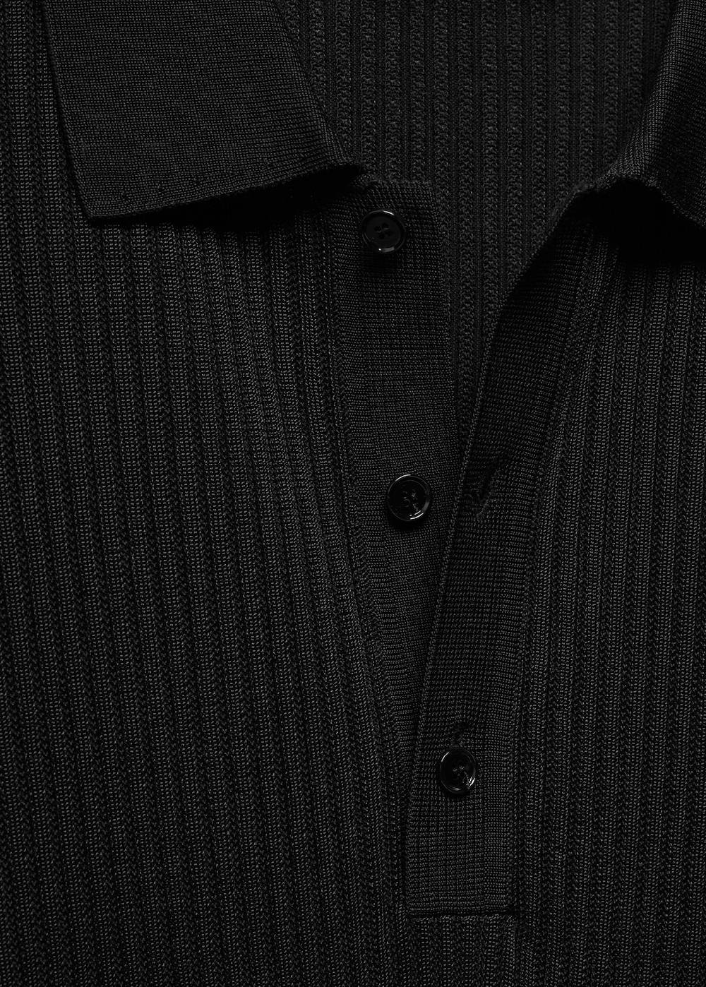 Mango Strick-Poloshirt aus Baumwolle Discount Store für neue Produkte