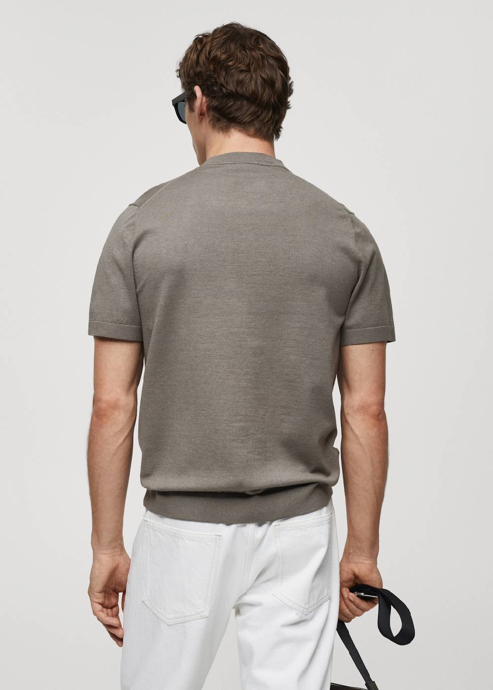 Mango Shirt aus Feinstrick Nur noch ein Tag übrig