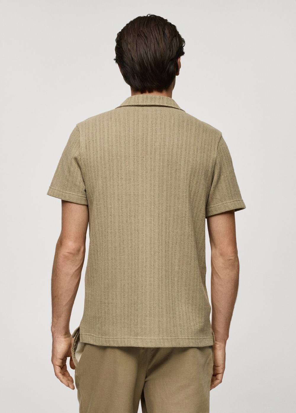 Mango Regular Fit-Strickhemd 50% Rabatt mit kostenlosem Versand