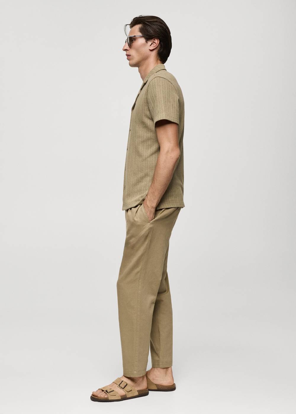Mango Regular Fit-Strickhemd 50% Rabatt mit kostenlosem Versand