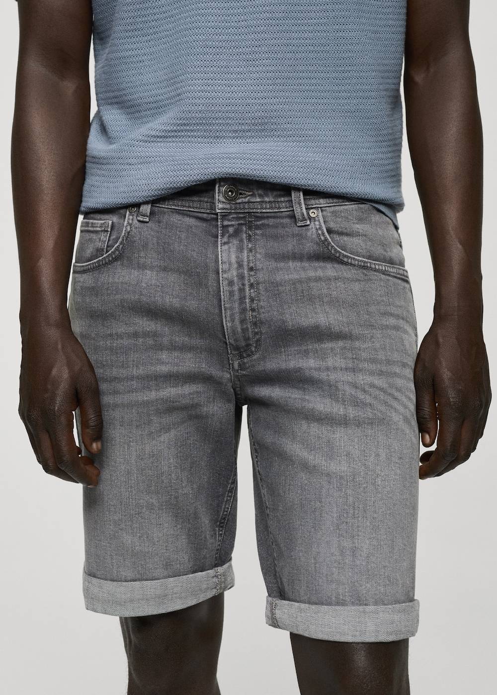 Mango Slim Fit-Jeans-Bermudashorts Begrenzt auf 3 Tage