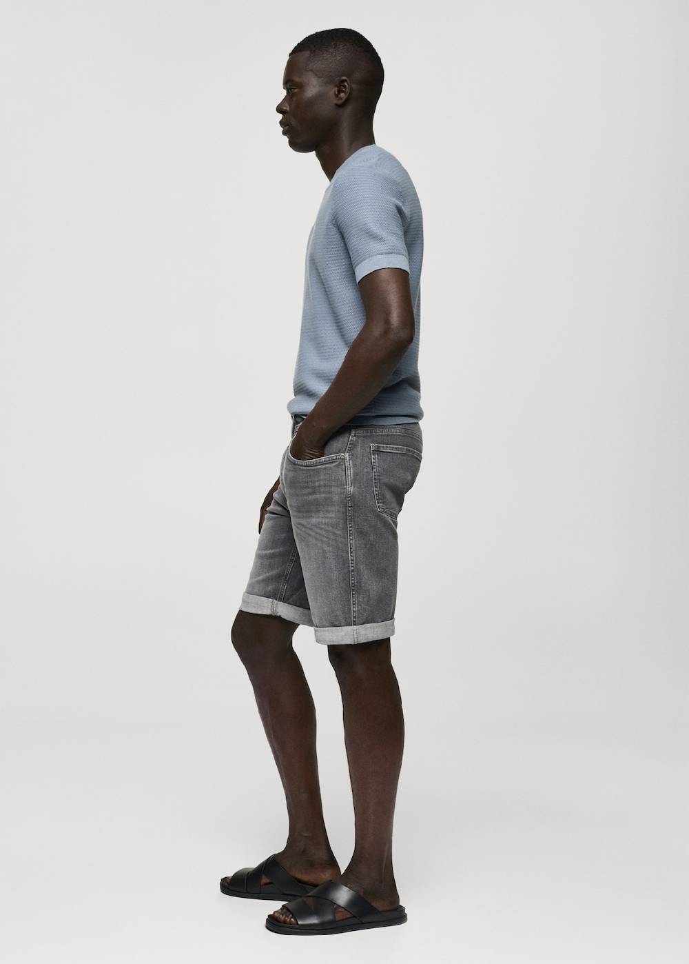 Mango Slim Fit-Jeans-Bermudashorts Begrenzt auf 3 Tage