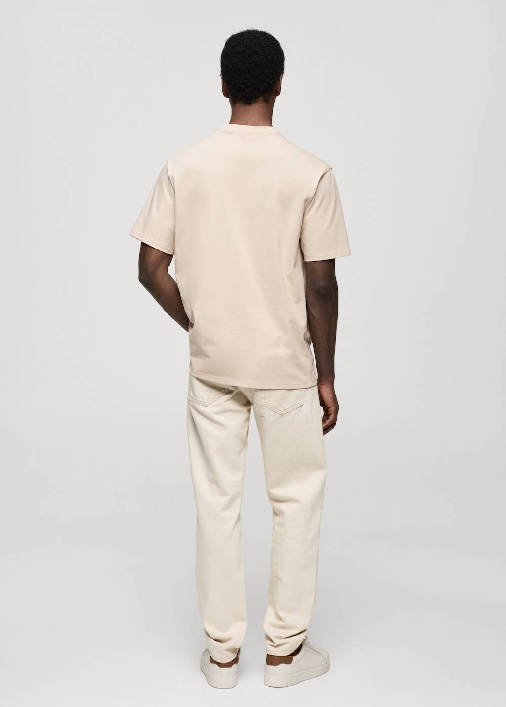 Mango Bedrucktes Baumwoll-T-Shirt Speichern exportieren
