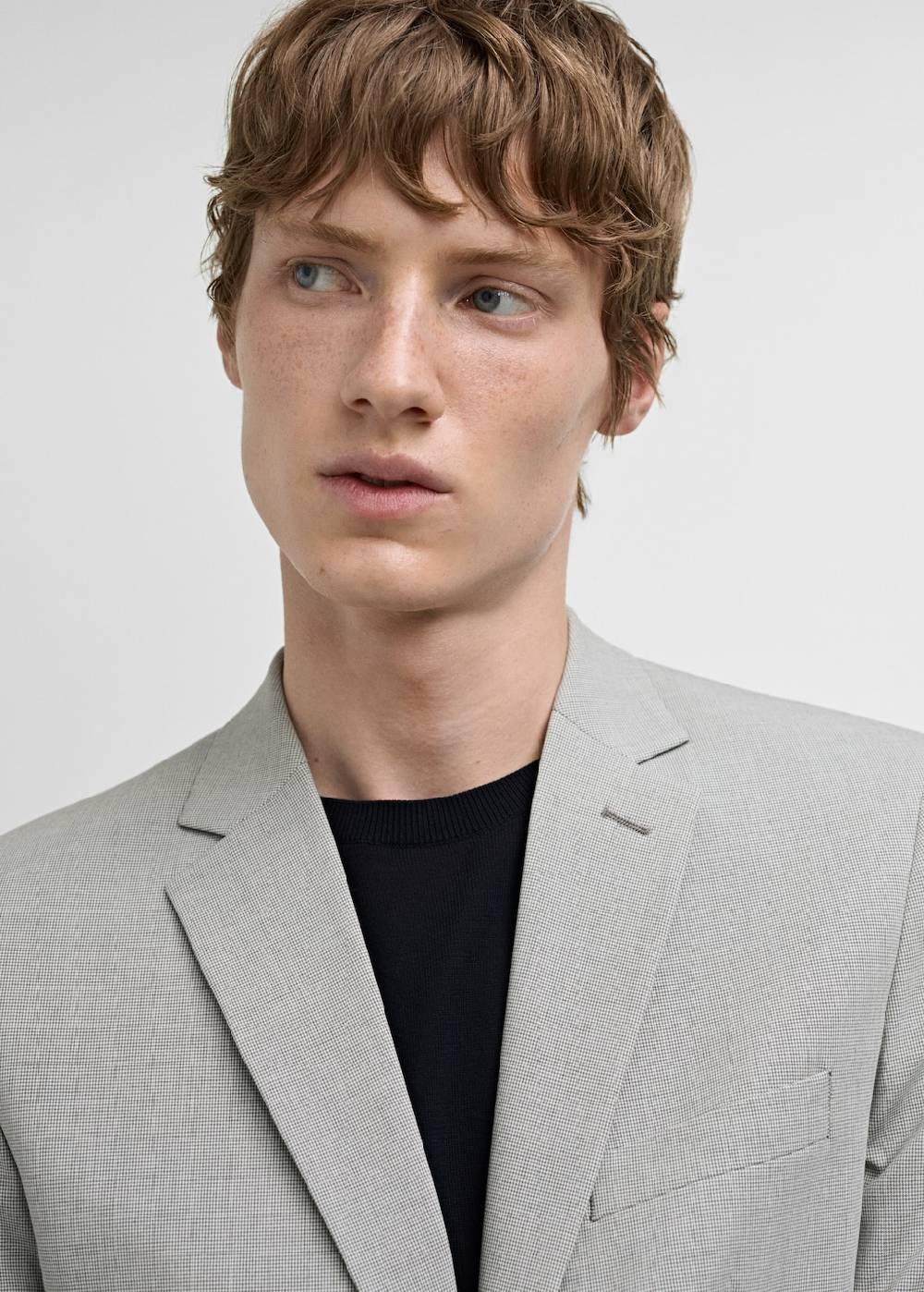 Mango Super Slim Fit-Anzugsakko aus Stretchgewebe Black Friday Preise