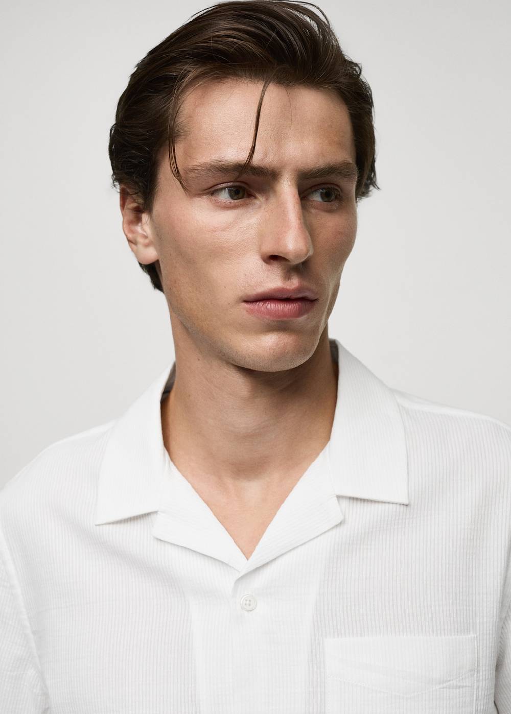 Mango Regular-Fit-Hemd aus 100 % Seersucker-Baumwolle Outlet