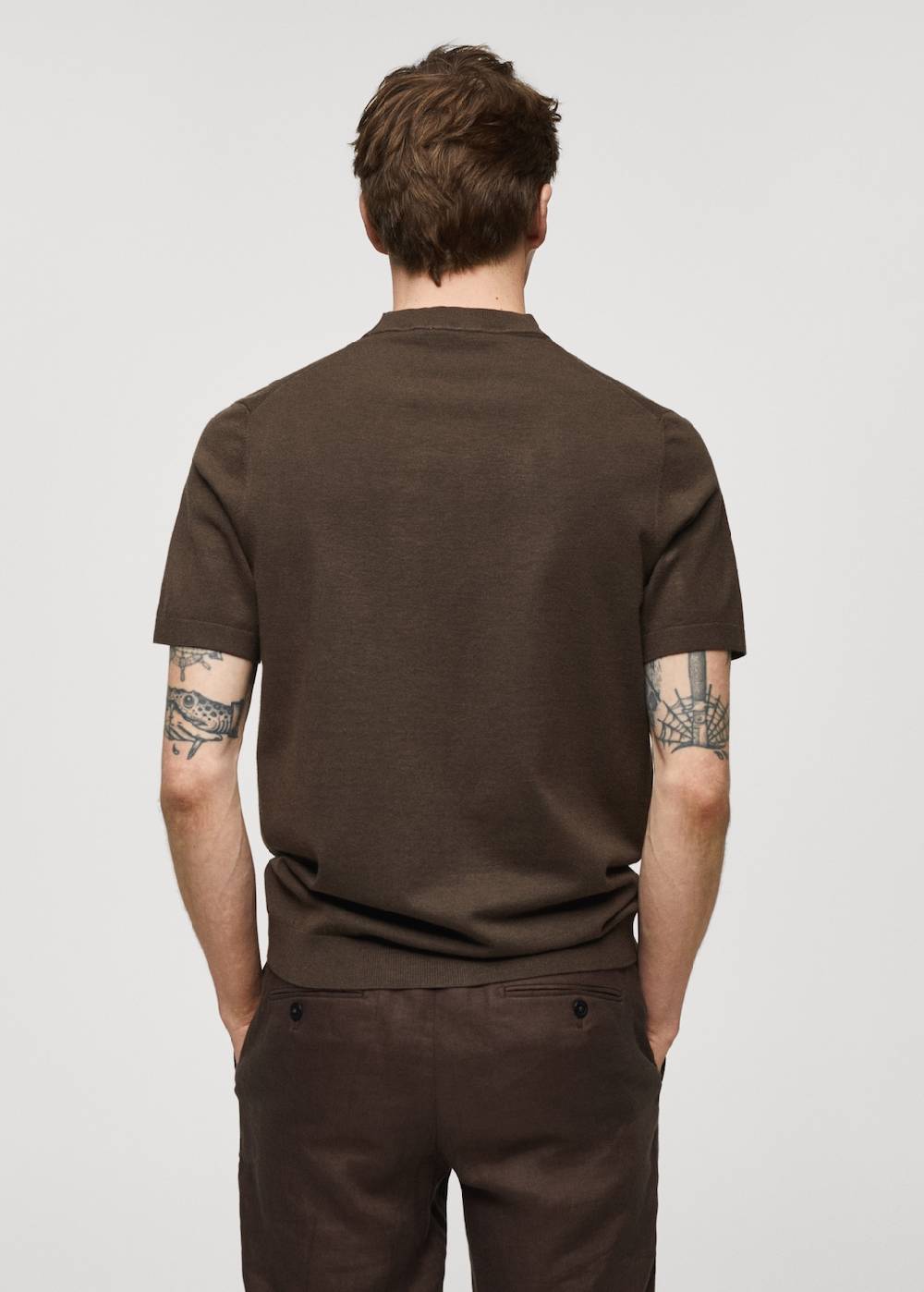Mango Shirt aus Feinstrick Schlussverkauf