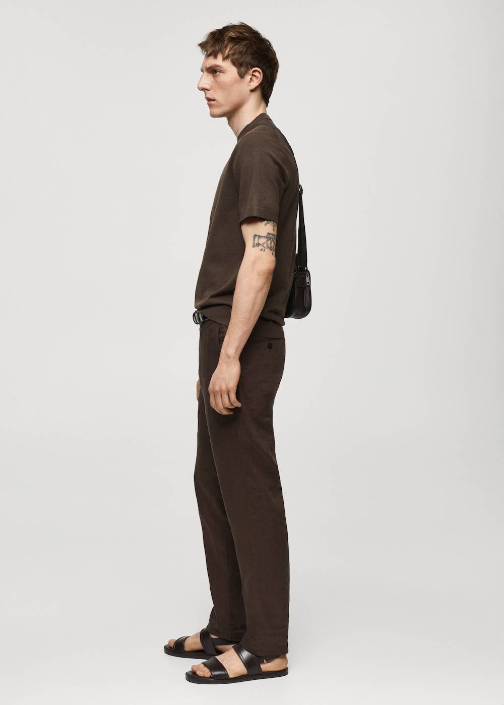 Mango Shirt aus Feinstrick Schlussverkauf