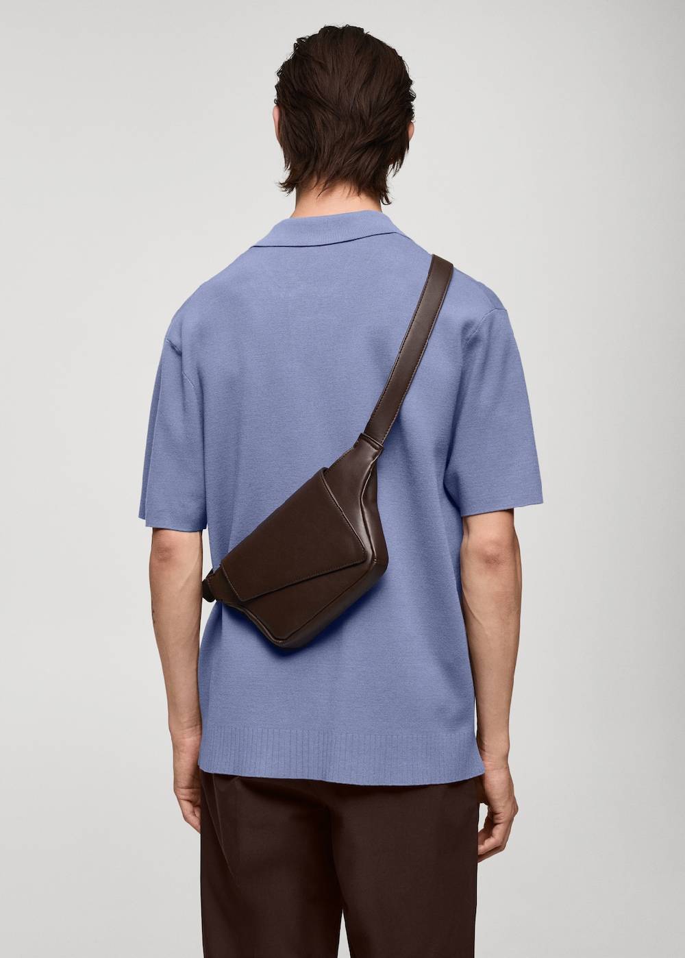 Mango Relaxed-Fit-Strickpoloshirt Kostenloser Versand