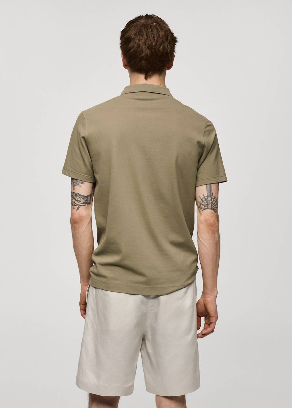 Mango Slim Fit-Poloshirt aus Baumwoll-Piqué Limitierter Zeitrabatt