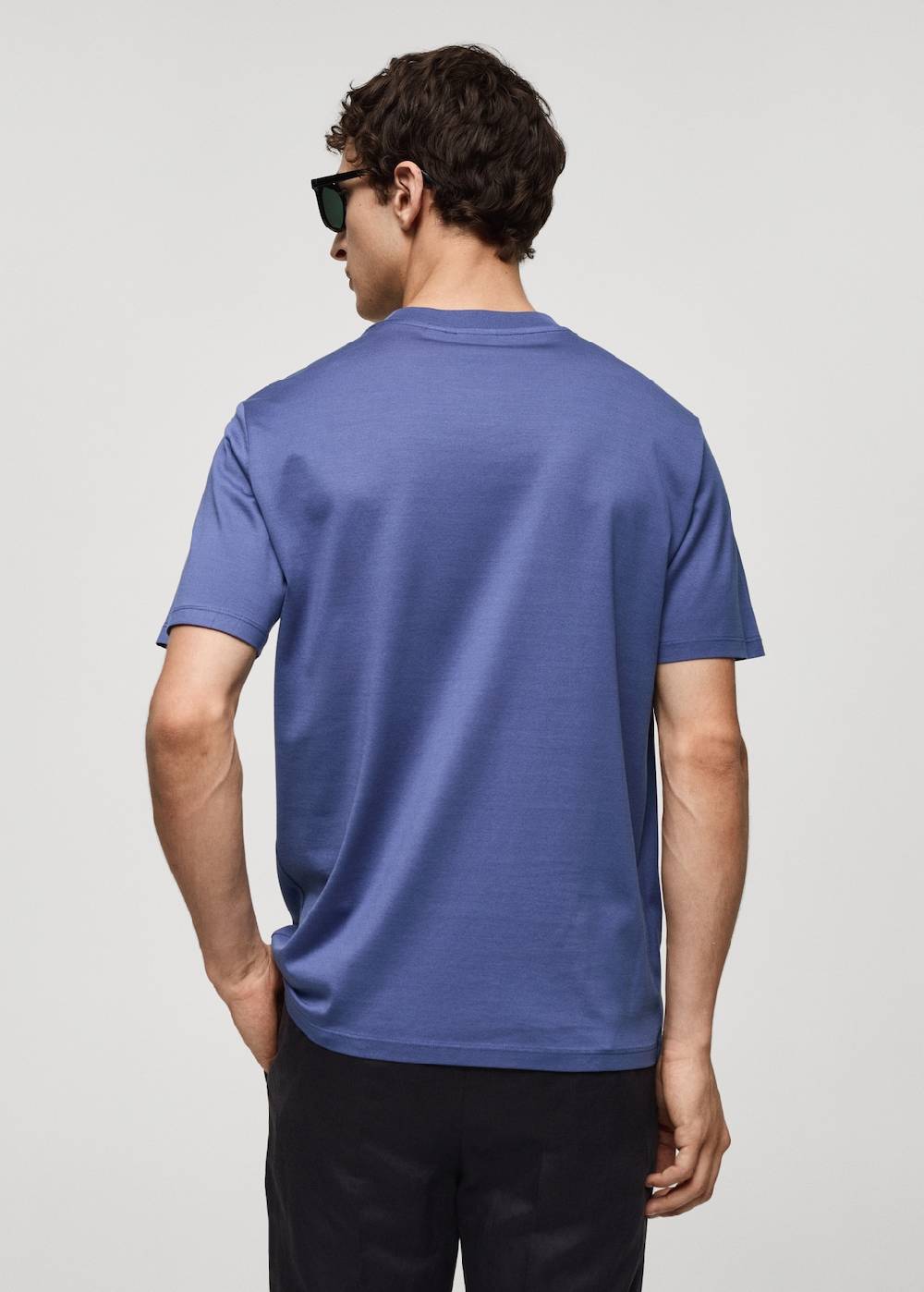 Mango Slim-Fit-T-Shirt aus 100 % Baumwolle Fabrik Onlineshop