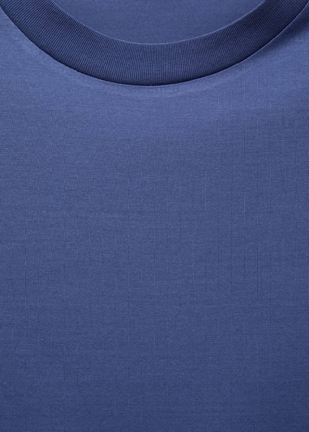 Mango Slim-Fit-T-Shirt aus 100 % Baumwolle Fabrik Onlineshop