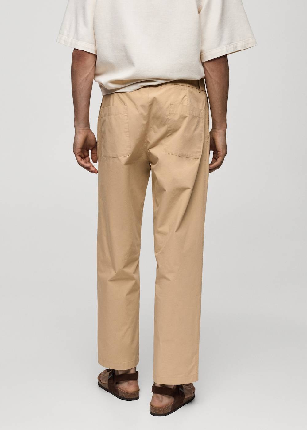 Mango Baumwollhose mit Kordel Fabrikpreis