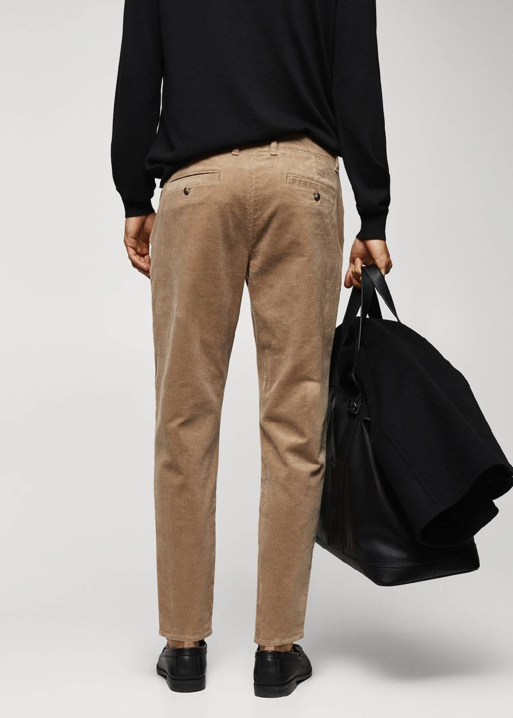 Mango Slim Fit-Cordhose mit Kordel Sonderangebot