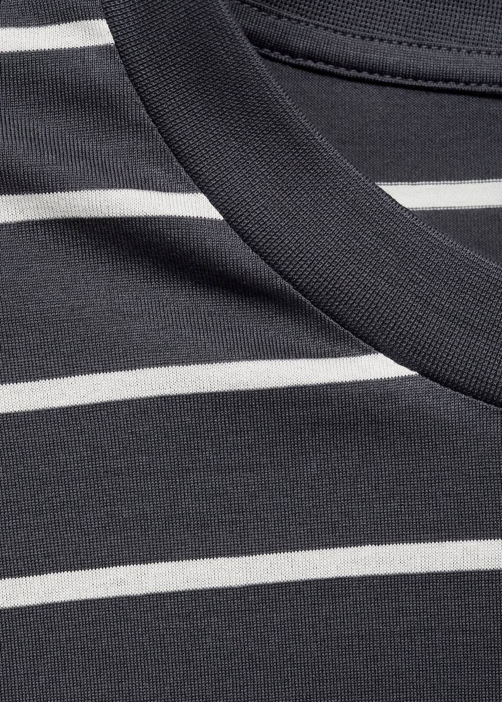 Mango Gestreiftes Baumwoll-Shirt Günstig kaufen