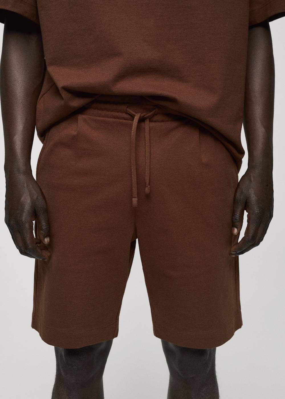 Mango Bermudashorts aus 100 % Baumwolle mit Kordel Versandkostenfrei