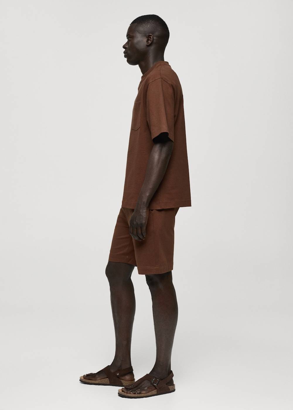 Mango Bermudashorts aus 100 % Baumwolle mit Kordel Versandkostenfrei