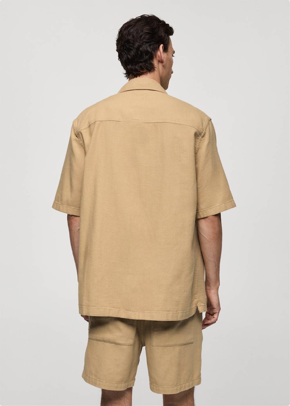 Mango Relaxed Fit-Hemd aus Baumwolle mit Tasche Online Shopping