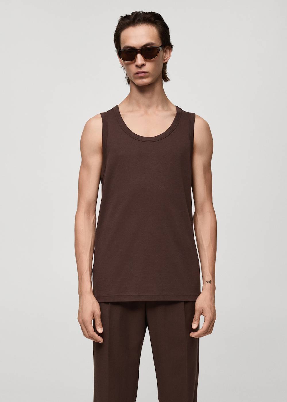 Mango Träger-T-Shirt aus 100 % Baumwolle Cyber Monday