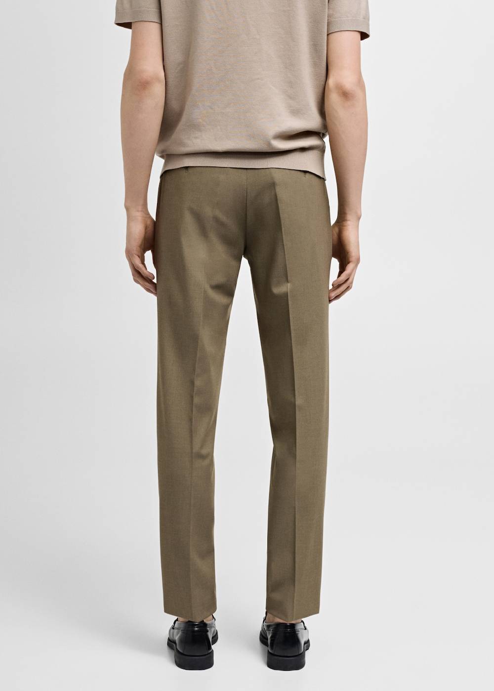Mango Slim Fit-Anzughose aus Stretchstoff Valentinstagsangebot