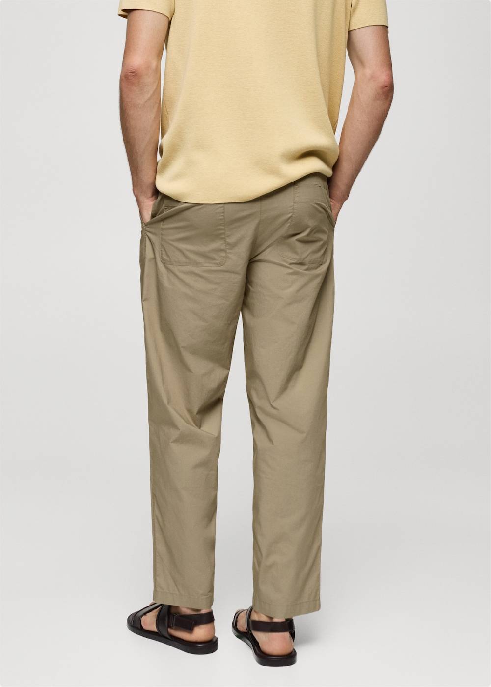 Mango Baumwollhose mit Kordel Neuheiten