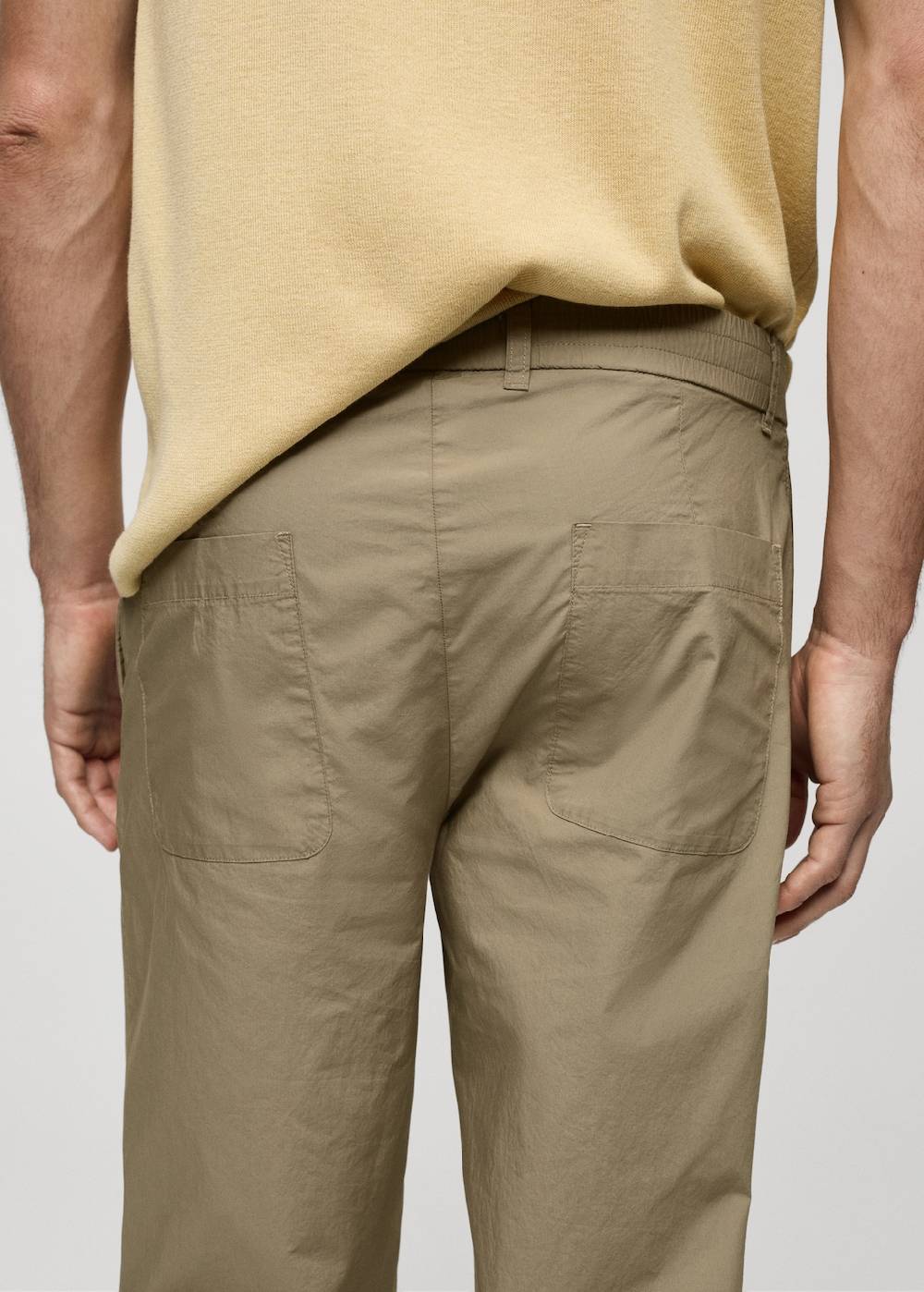 Mango Baumwollhose mit Kordel Neuheiten