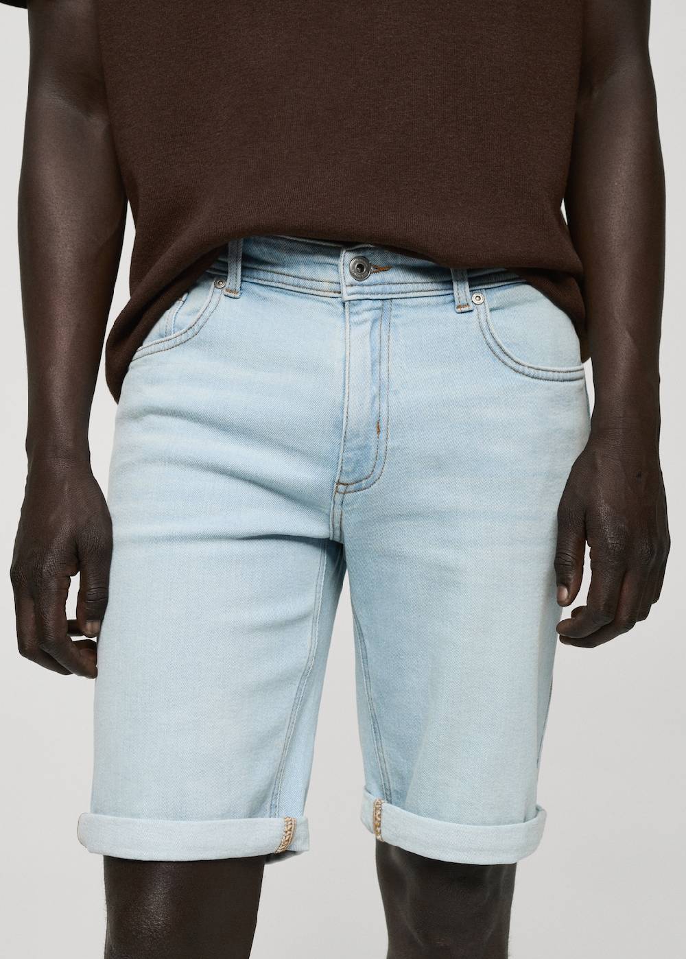 Mango Slim Fit-Jeans-Bermudashorts Saisonale Angebote