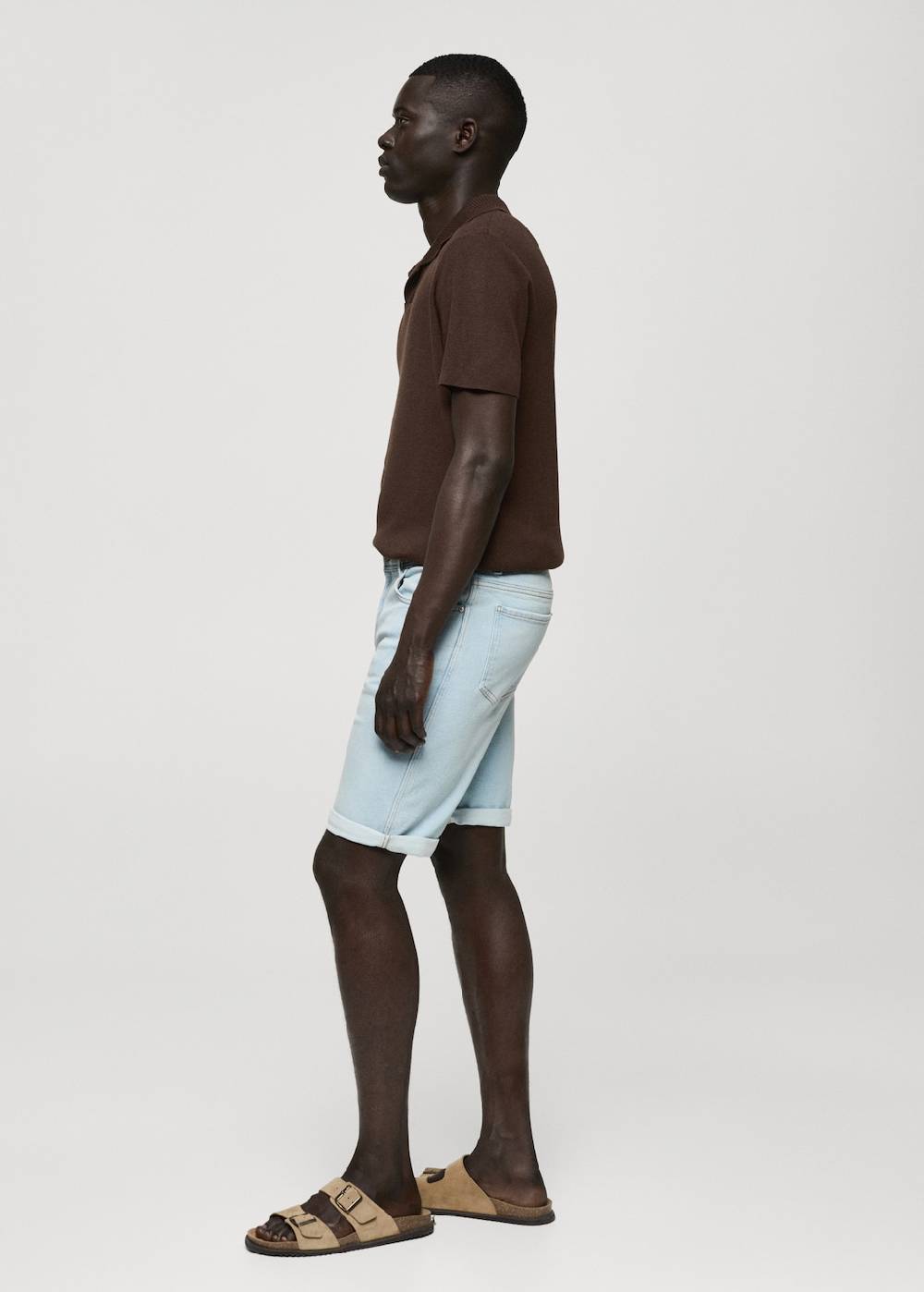 Mango Slim Fit-Jeans-Bermudashorts Saisonale Angebote