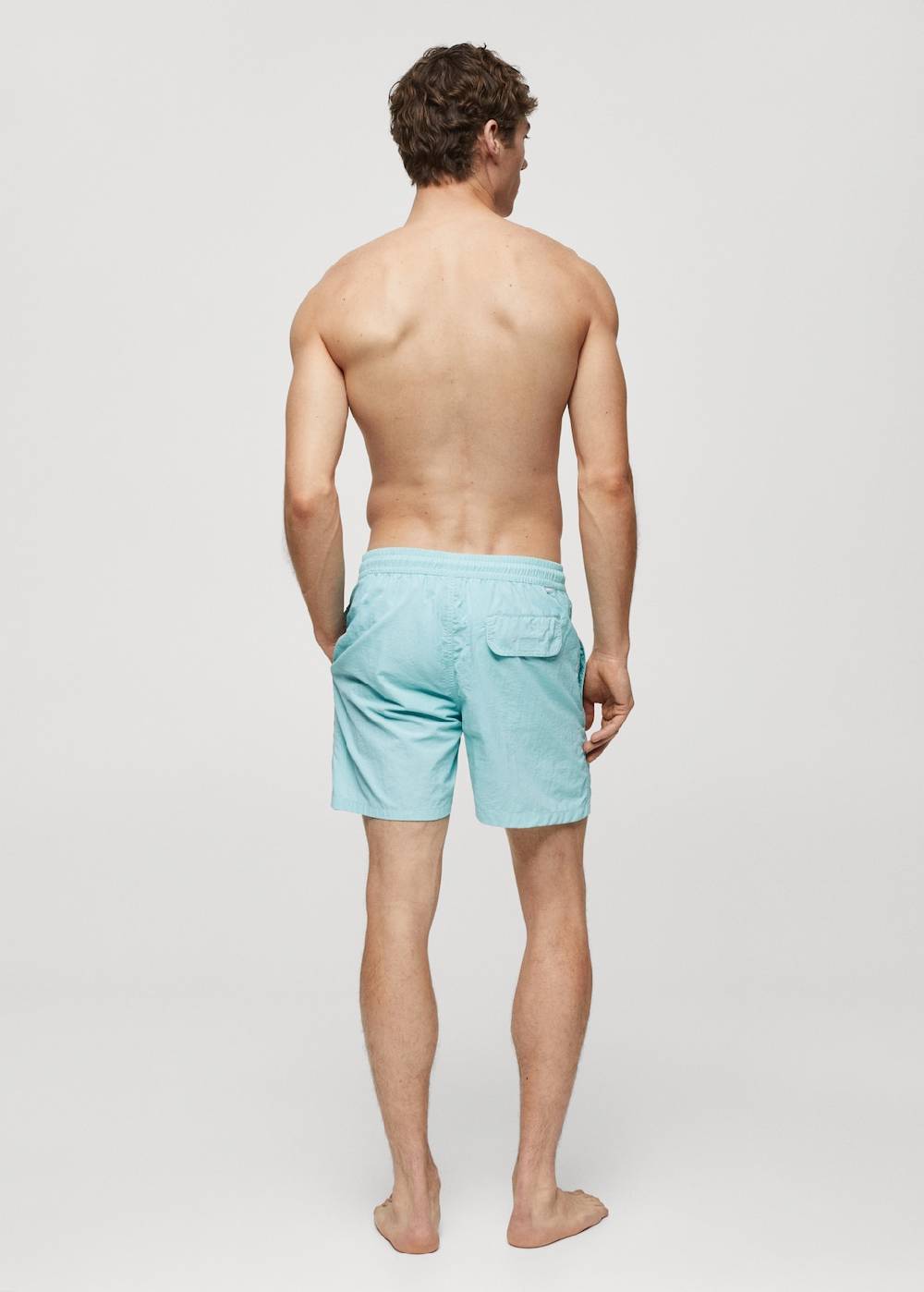 Mango Basic-Badeshorts mit Kordelzug Tägliche Deals