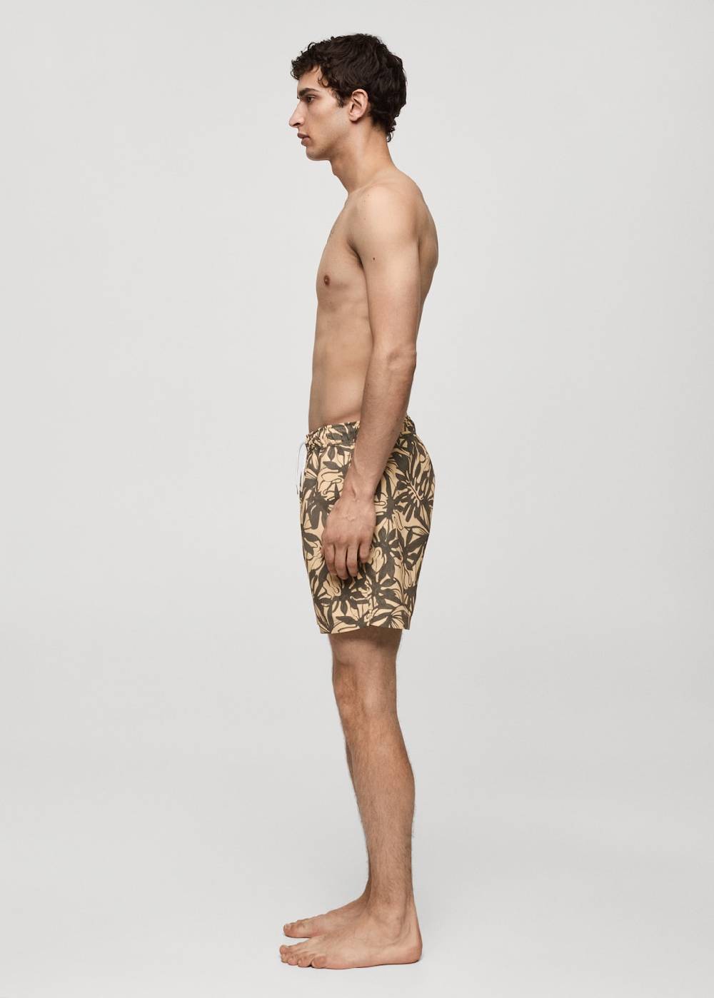 Mango Badeshorts mit floralem Dessin Letzte 3 Tage