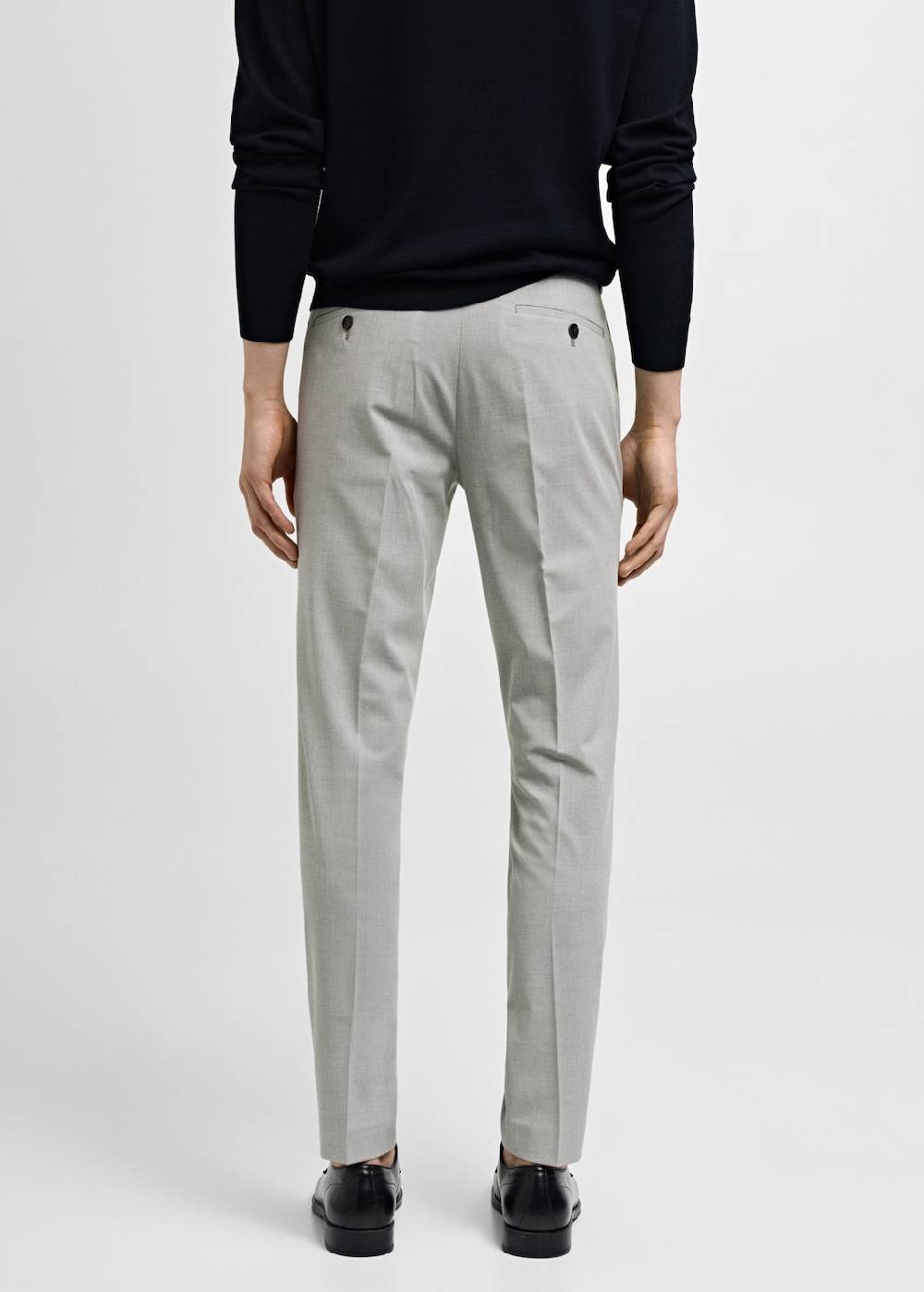 Mango Super Slim Fit-Anzughose aus Stretchstoff Letzte 2 Tage