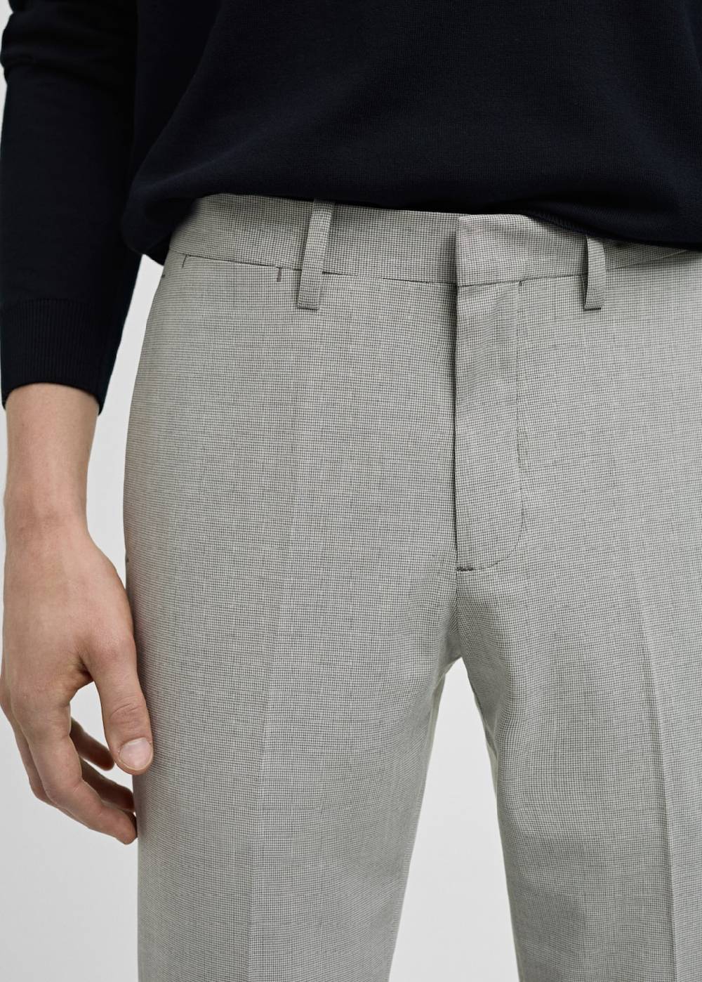 Mango Super Slim Fit-Anzughose aus Stretchstoff Letzte 2 Tage