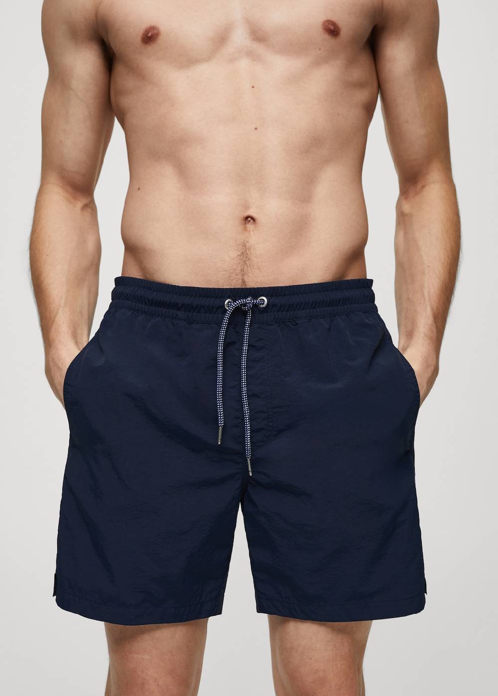 Mango Basic-Badeshorts mit Kordelzug Bis zu 50% Rabatt