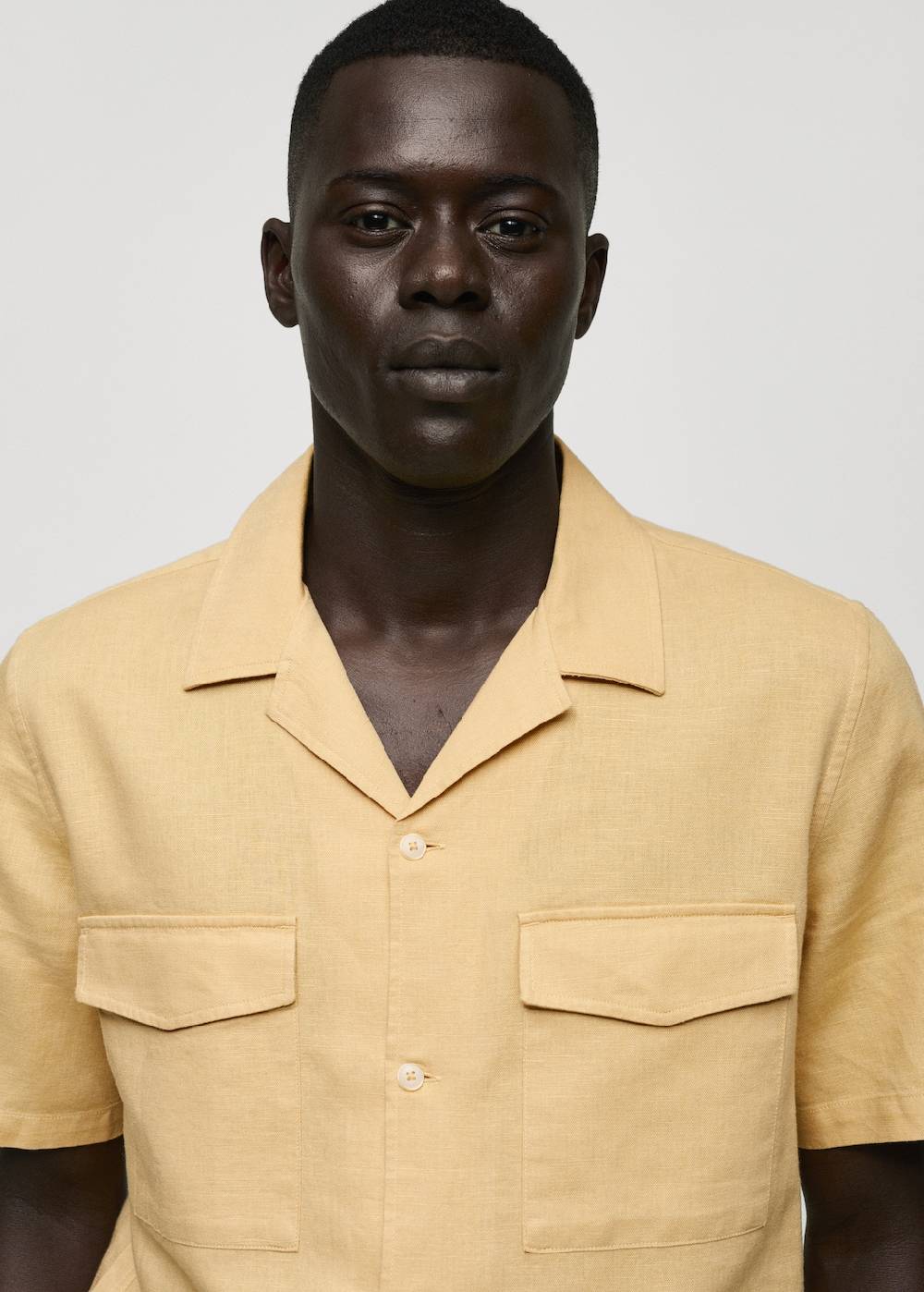 Mango Regular Fit-Hemd aus Leinen mit Baumwolle Bis zu 60% Rabatt