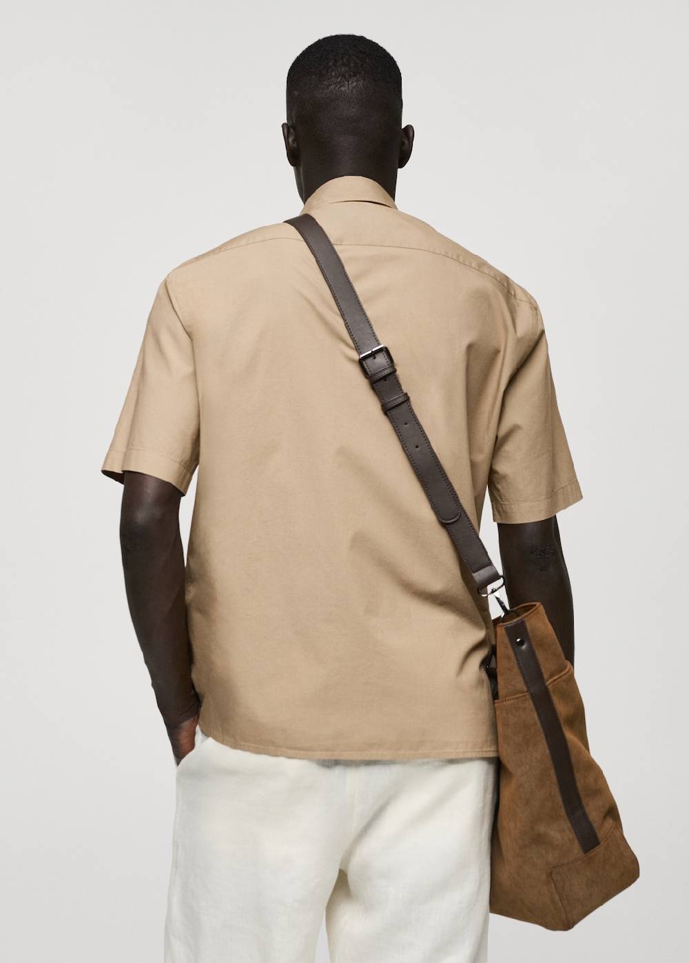 Mango Hemd aus Tencel™-Baumwolle mit Tasche Sonderangebot der Fabrik