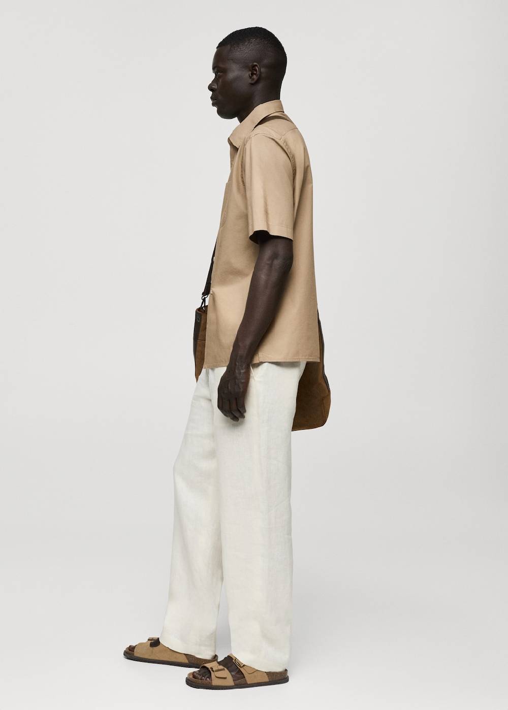 Mango Hemd aus Tencel™-Baumwolle mit Tasche Sonderangebot der Fabrik