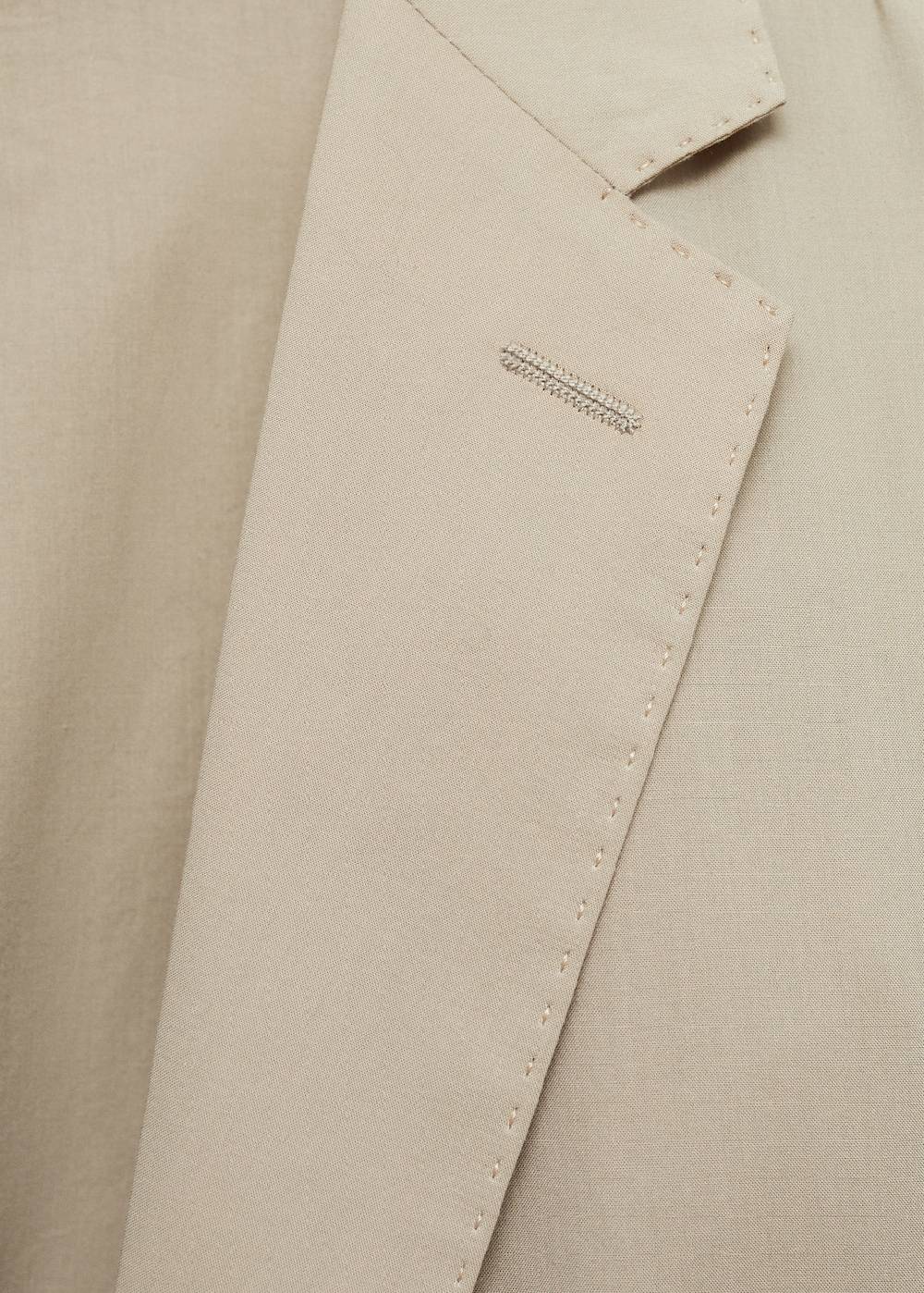 Mango Leichter Baumwollblazer Bis zu 55% Rabatt