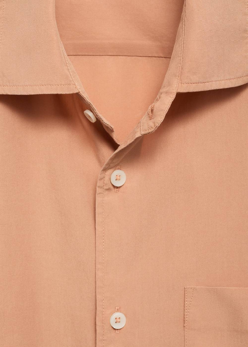 Mango Relaxed-Fit-Hemd aus 100 % Tencel Riesige Rabatte
