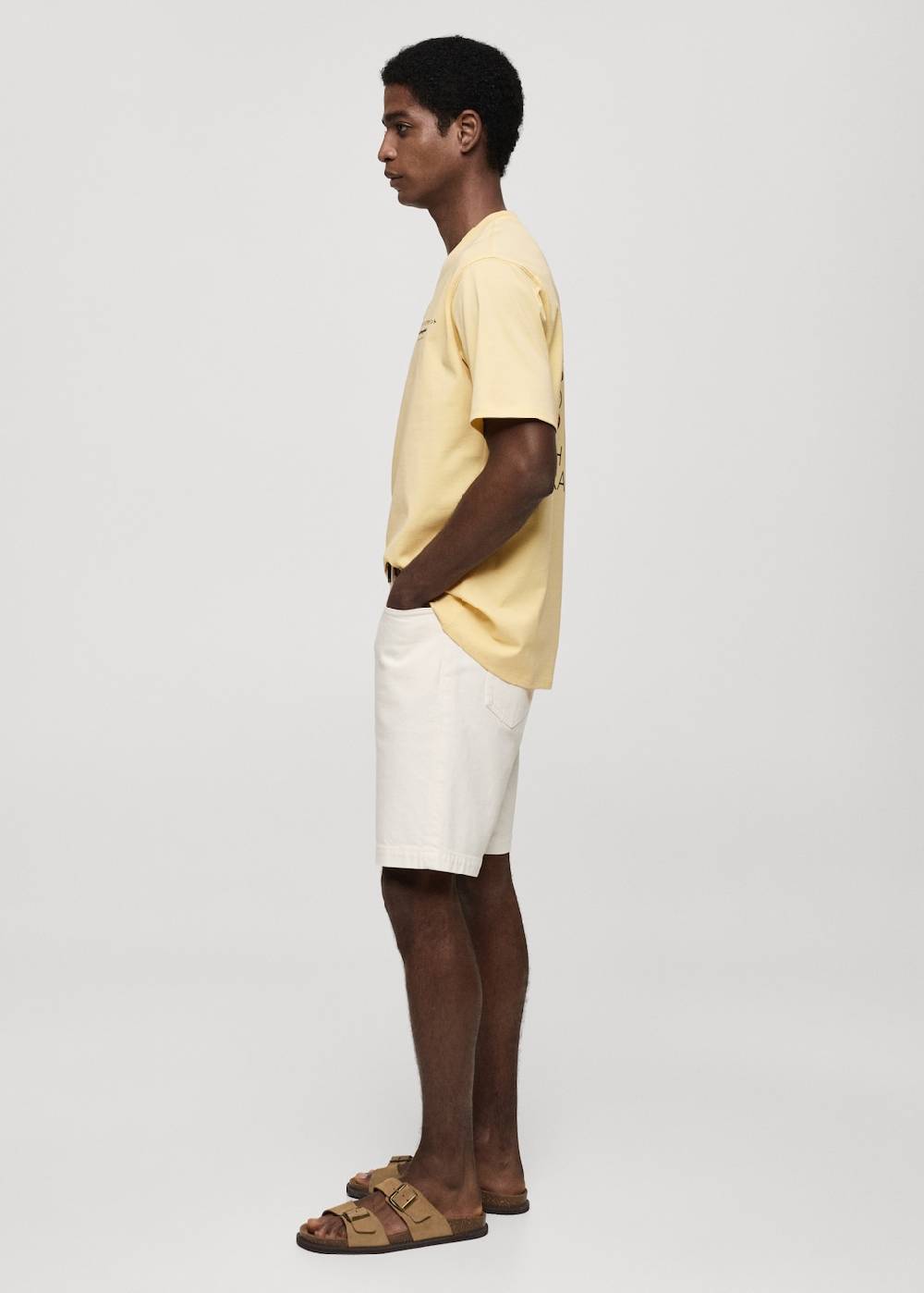 Mango Bedrucktes Baumwoll-T-Shirt 50% Rabatt mit kostenlosem Versand