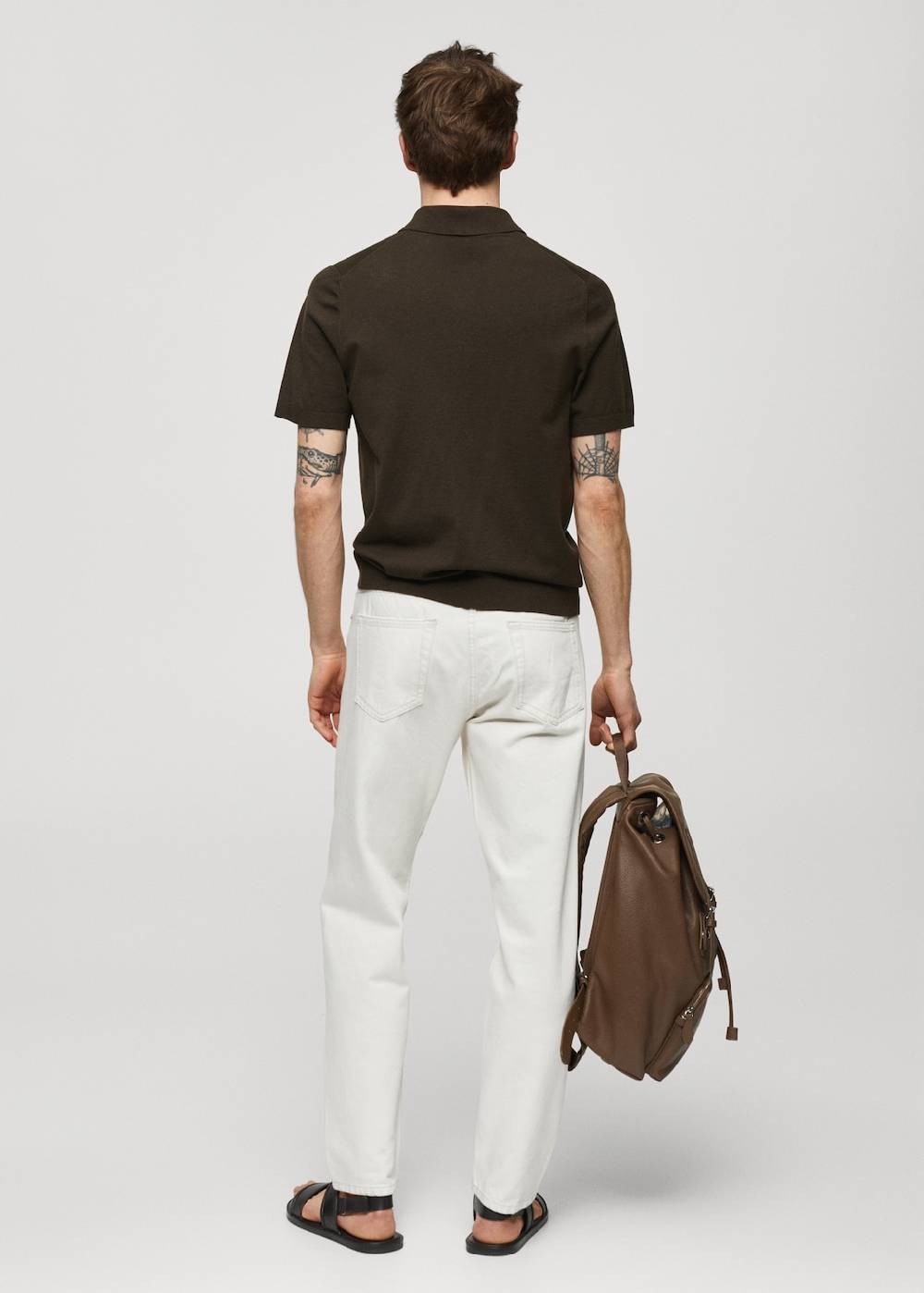 Mango Feinstrick-Poloshirt Clearance-Verkauf