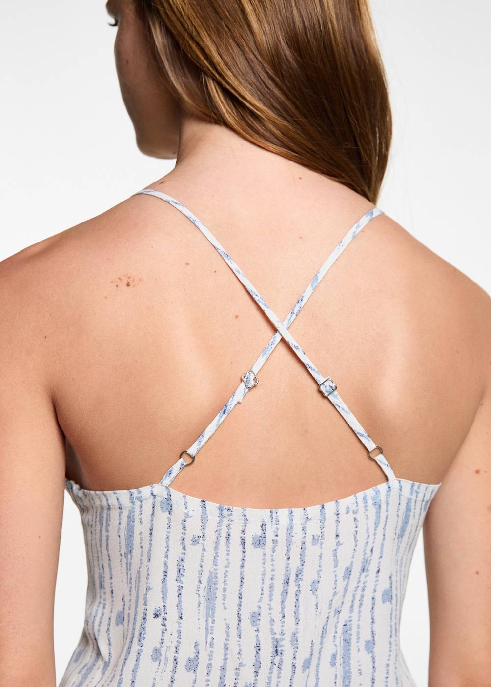 Mango Langes, bedrucktes Kleid Online