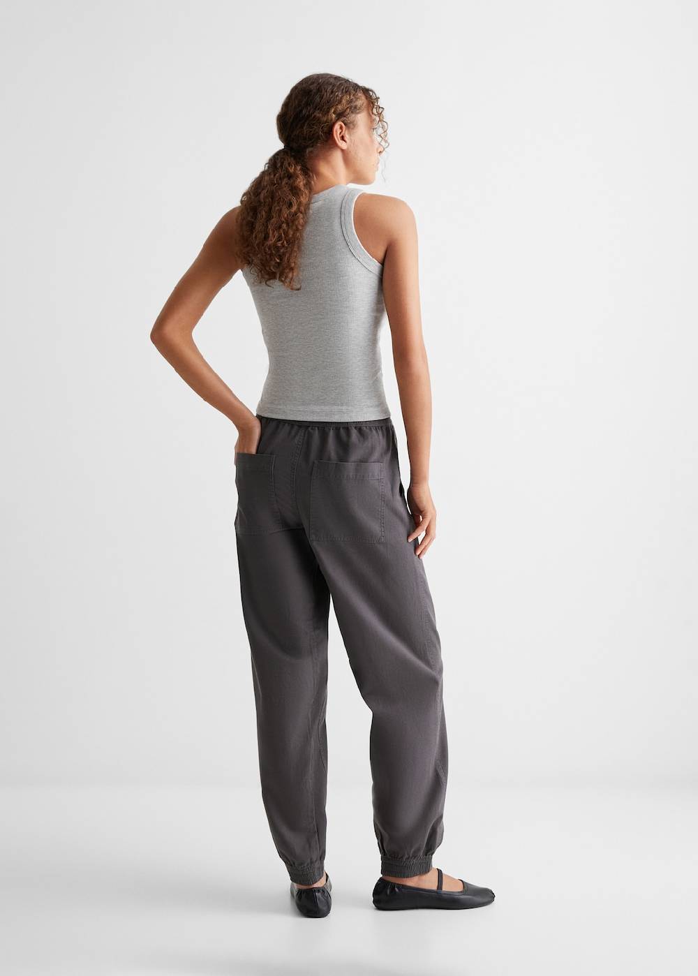 Mango Jogger-Hose aus Baumwolle Hotsell