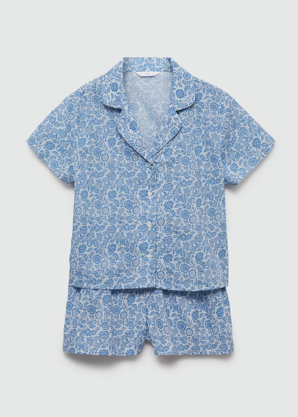Mango Kurzer Print-Pyjama Günstiger Verkauf