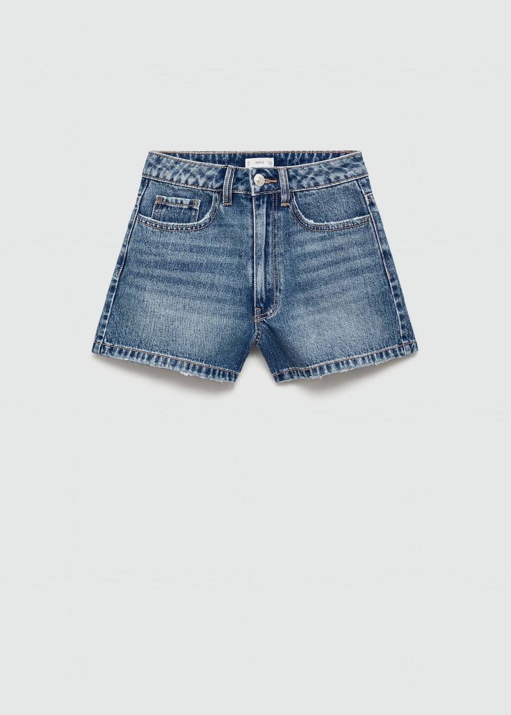 Mango Gerade Jeans-Shorts Blitzverkäufe