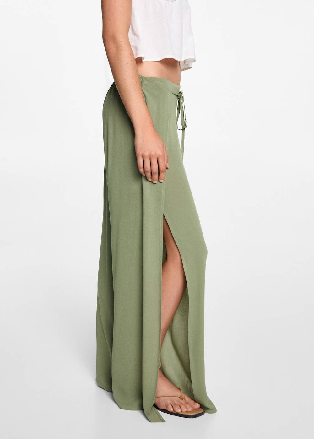 Mango Palazzo-Hose mit Schlitzen Sonderangebot