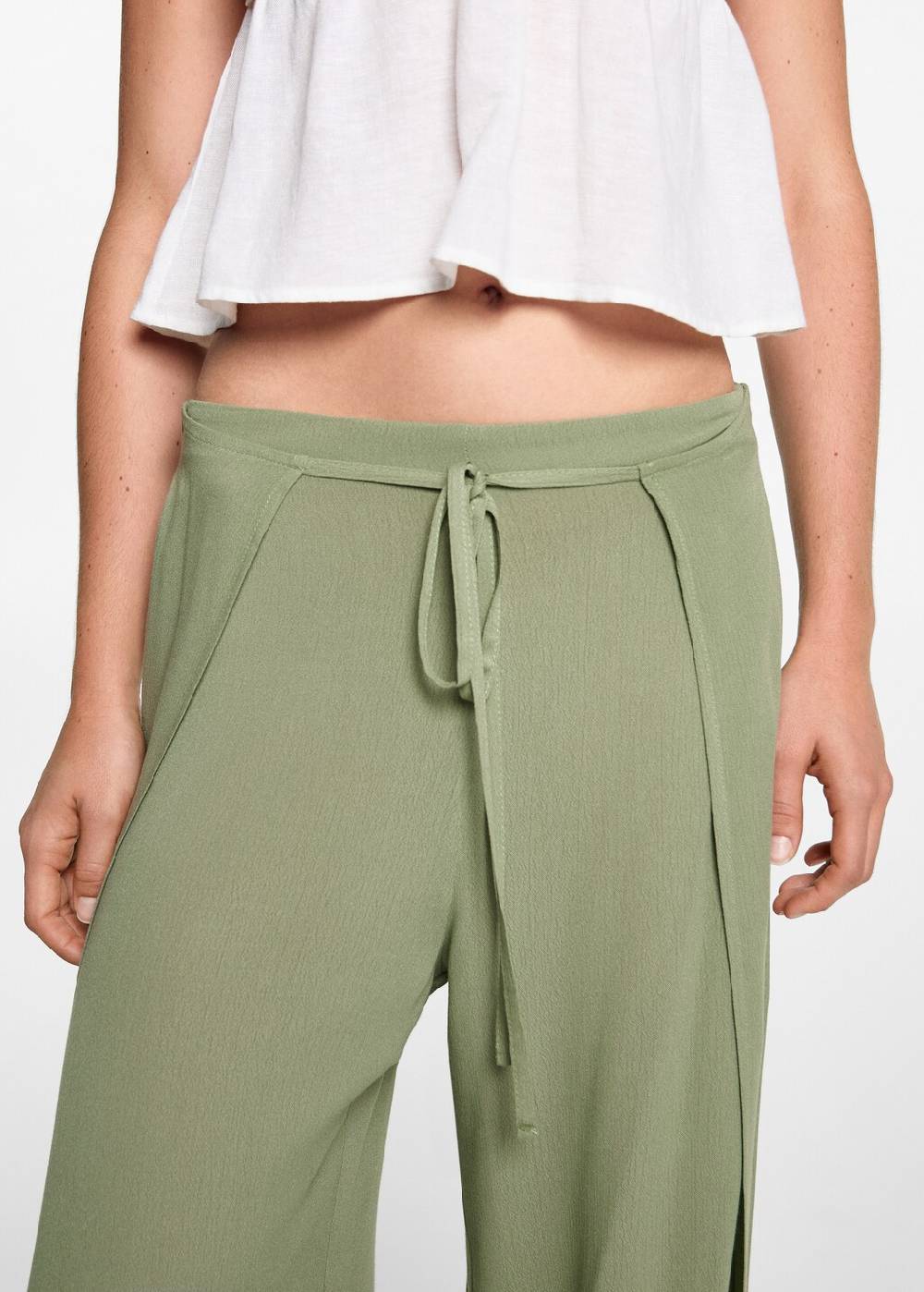 Mango Palazzo-Hose mit Schlitzen Sonderangebot