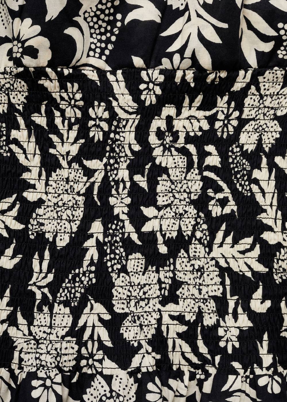 Mango Florales Kleid mit Raffdetails Günstig kaufen
