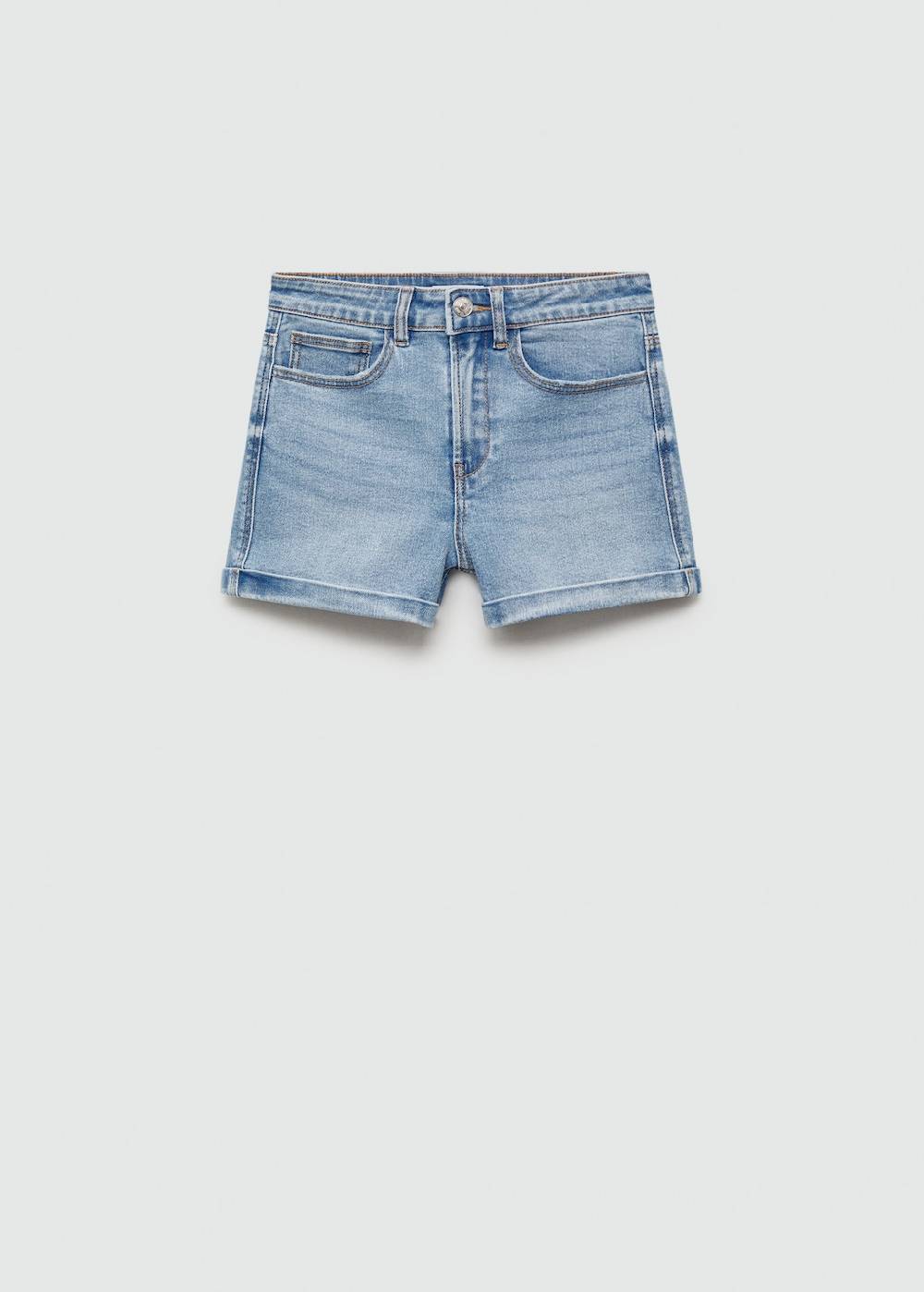 Mango Slim-Jeansshorts Begrenztes Angebot
