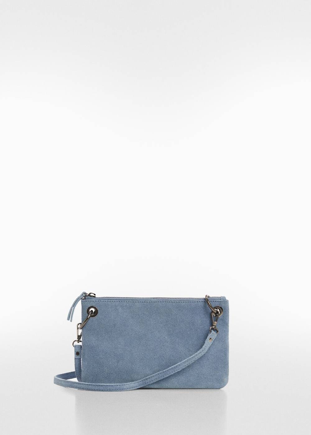Mango Kuverttasche aus Leder Online Shopping