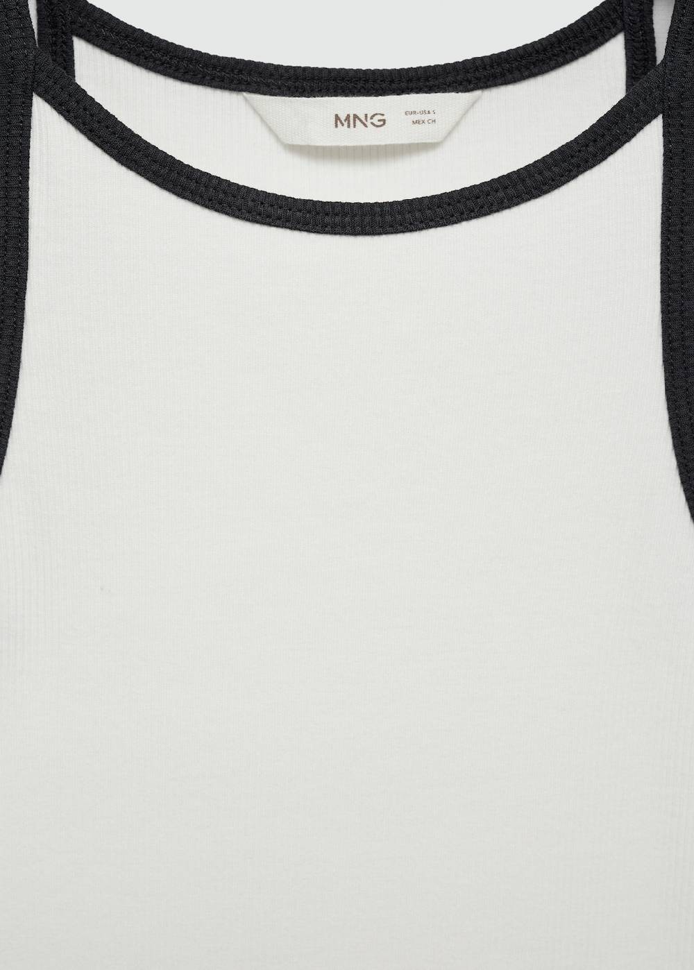 Mango Trägershirt aus Baumwolle Cyber Monday